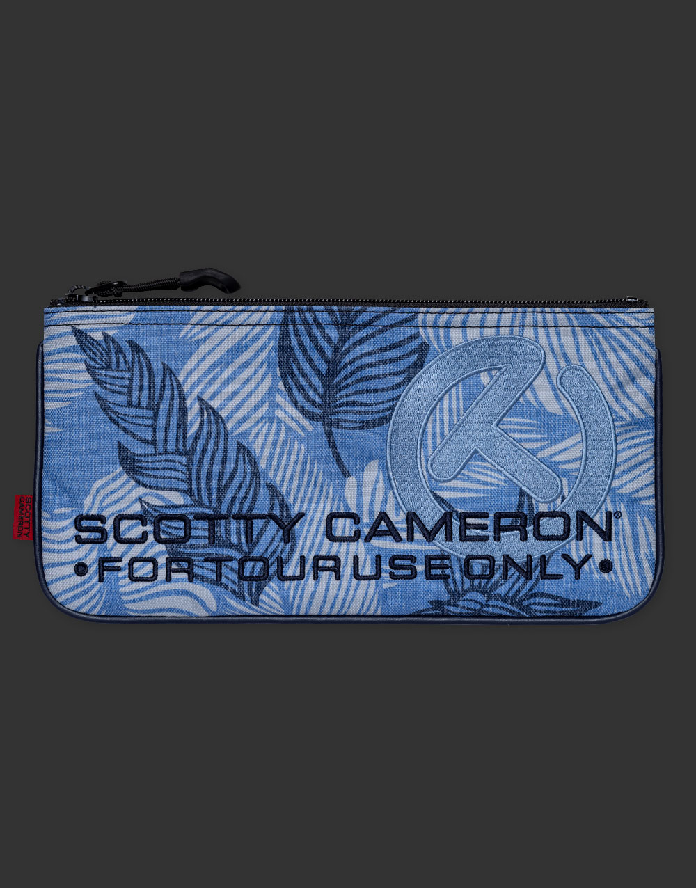 Cash Bag - Floral - Blue - Scotty Cameron Alerts